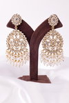 RPS Elegant Ethnic Pearl And Kundan Earrings Wholesale Market In Surat